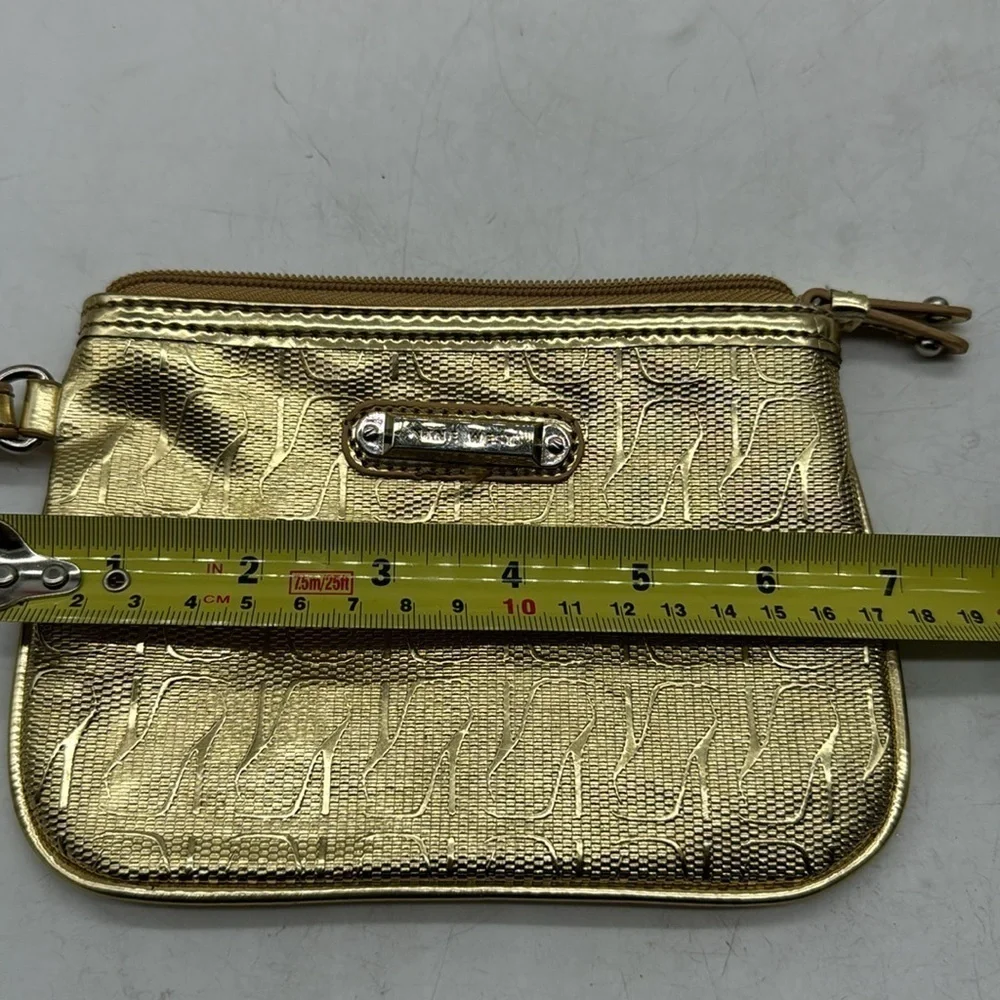 Nine West Gold Wristlet